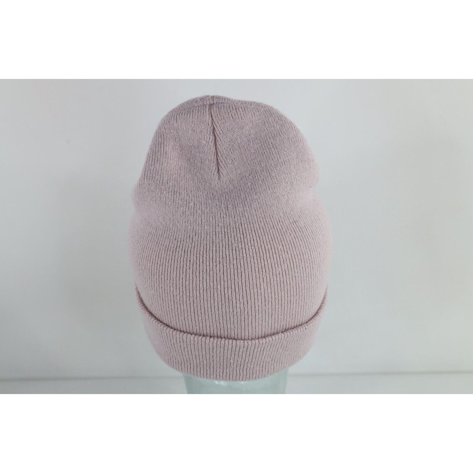 Carhartt × Vintage Vintage Y2K Carhartt Knit Winter Beanie Hat Light Purple Size ONE SIZE - 4 Thumbnail