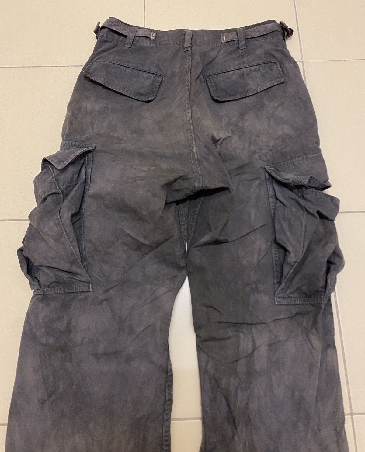 Japanese Brand × N.Hoolywood N. Hoolywood Flare Cargo Pants Size 27" / US 4 / IT 40 - 7 Thumbnail