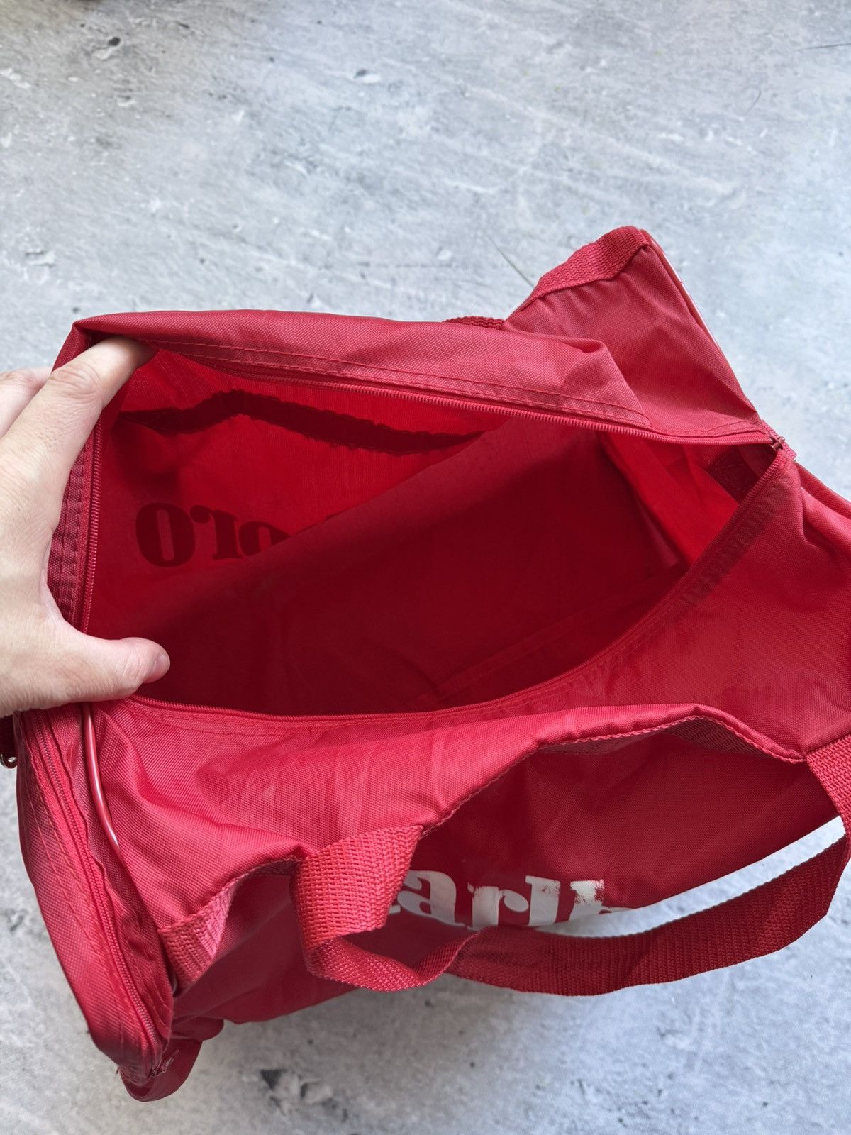 Vintage Marlboro Unlimited Gear Bag Red New | eBay