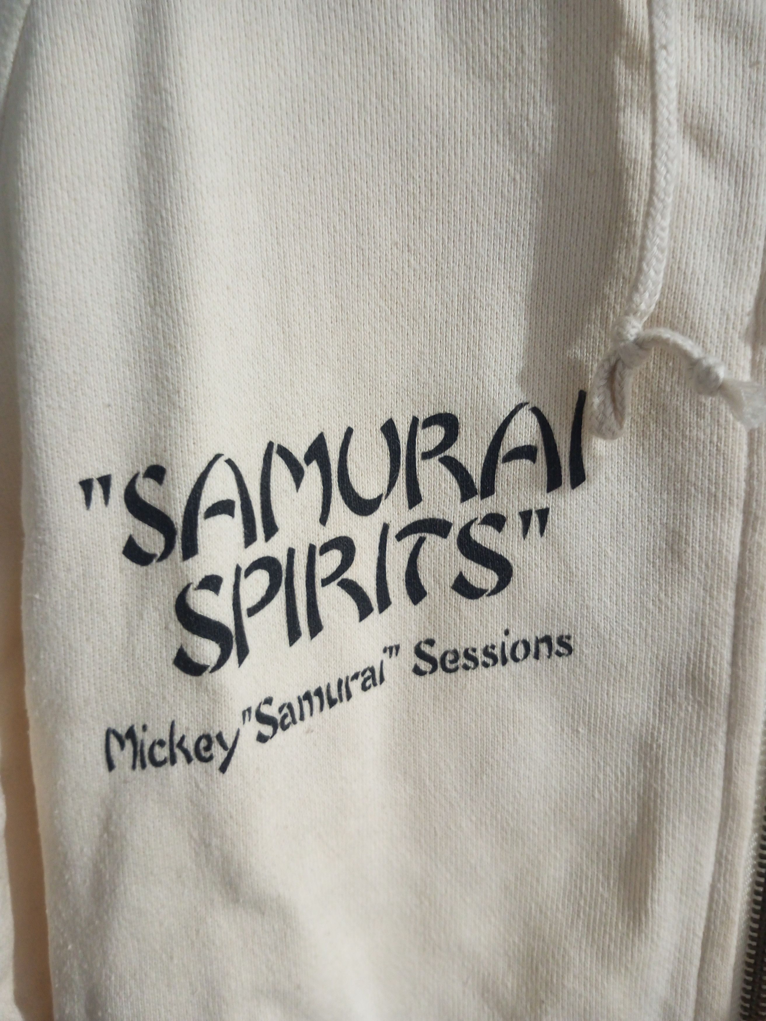 Japanese Brand Vintage disney mickey samurai session hoodie Size US L / EU 52-54 / 3 - 6 Thumbnail