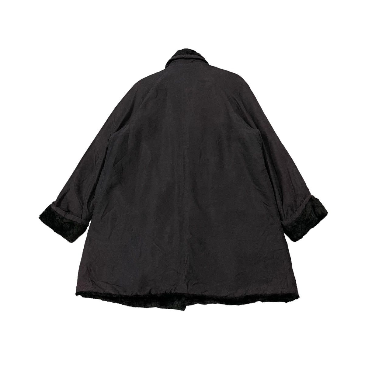 Yohji Yamamoto Vintage Y’s Bis Yohji Yamamoto Inner Fleece Overcoat Jacket Size XL / US 12-14 / IT 48-50 - 9 Thumbnail