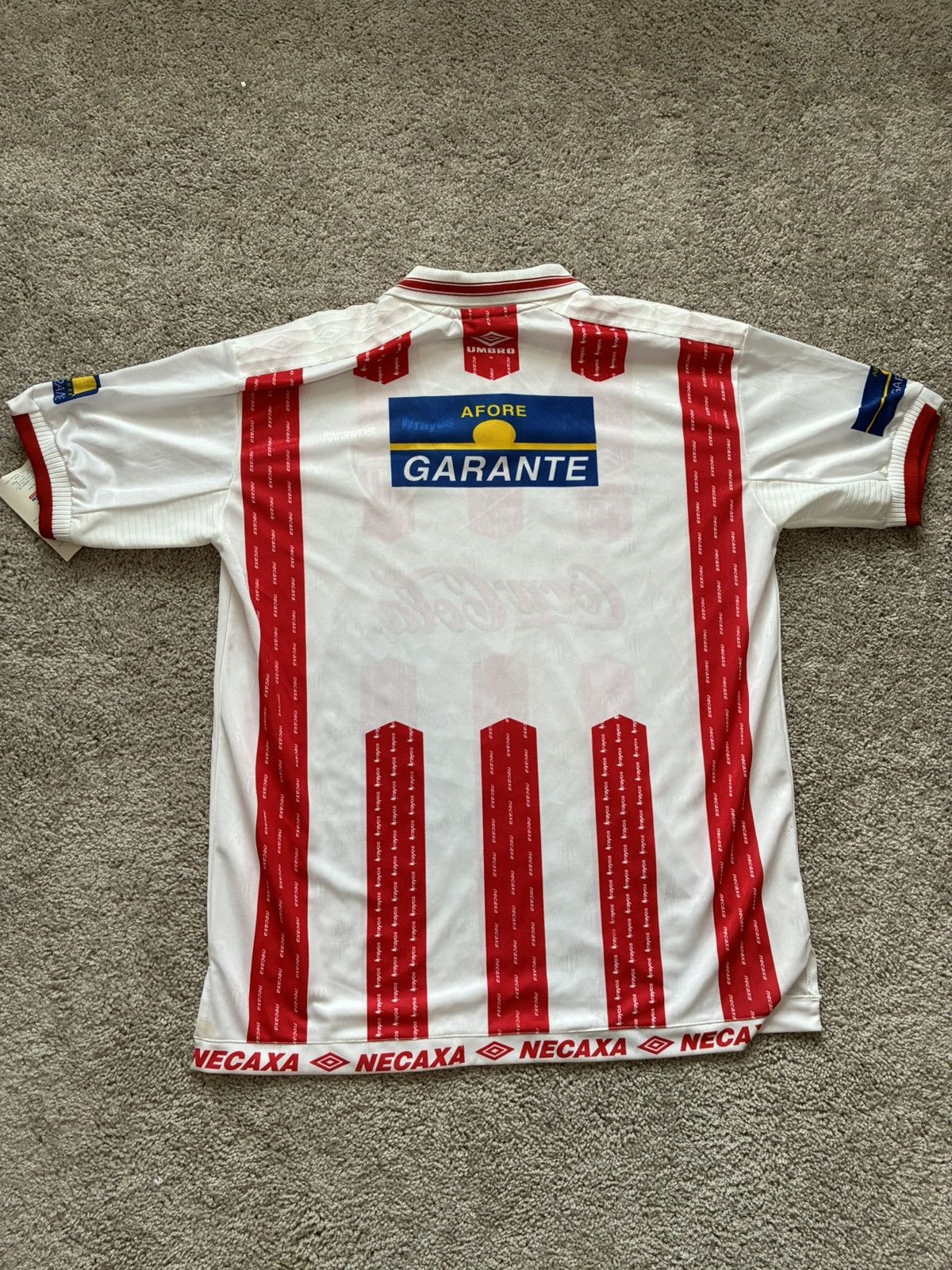 Umbro 1998 Necaxa Home Kit Size US XL / EU 56 / 4 - 2 Thumbnail