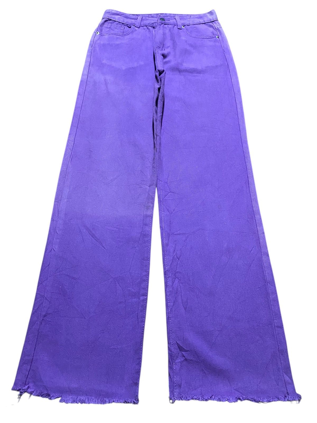 Japanese Brand Vintage Japanese Brand Faded Wash Frayer Baggy Jeans Size US 28 / EU 44 - 1 Thumbnail