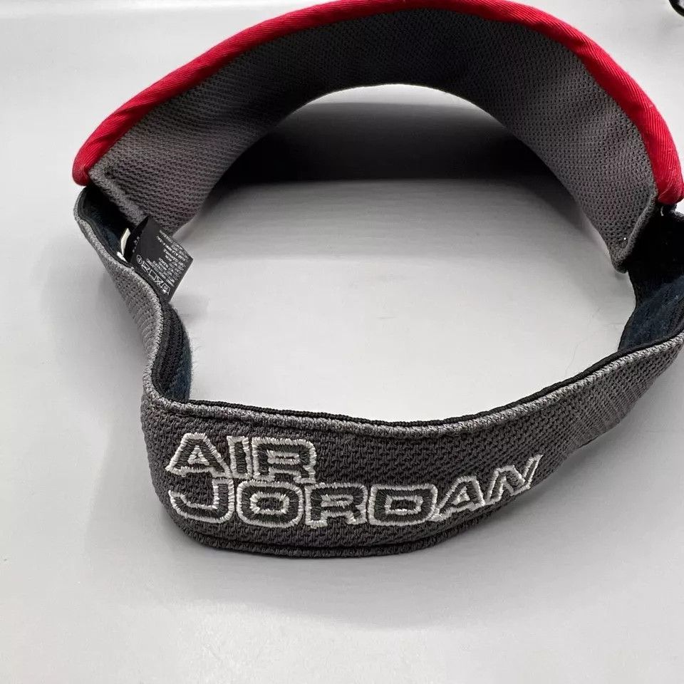 Jordan Brand Air Jordan Visor Hat Men Medium-Large Jumpman Strap Back Cap Size ONE SIZE - 6 Thumbnail