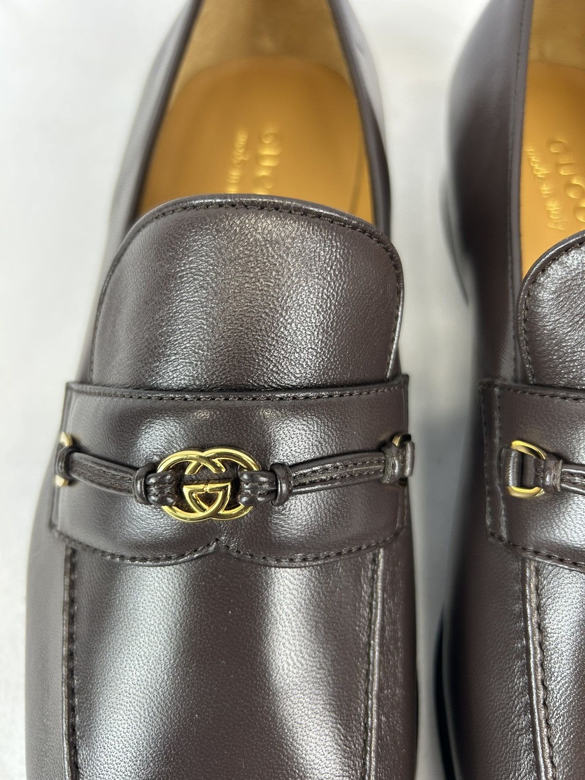 Gucci Gucci Interlocking G Apron Toe Loafers Size US 10.5 / EU 43-44 - 5 Thumbnail