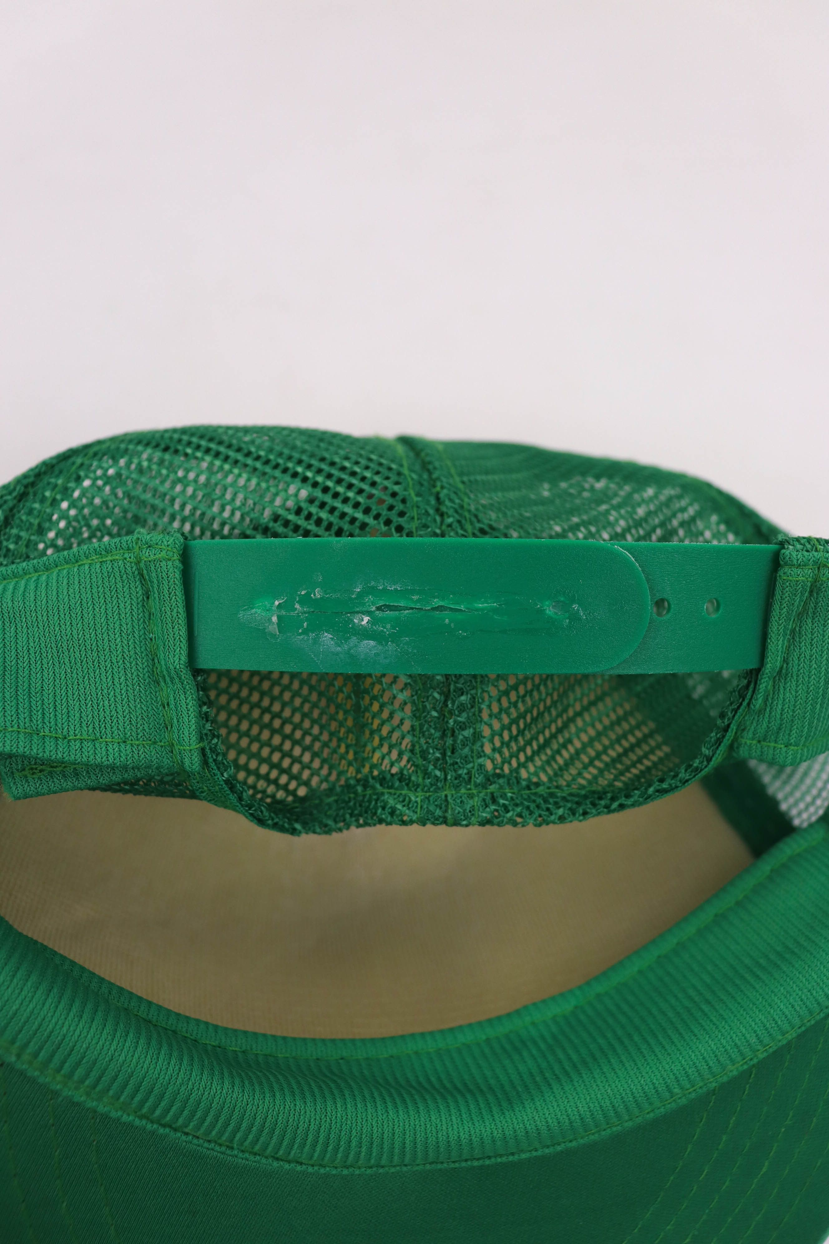 John Deere John Deere Vintage 90s Green Workers Trucker Cap Size ONE SIZE - 9 Thumbnail