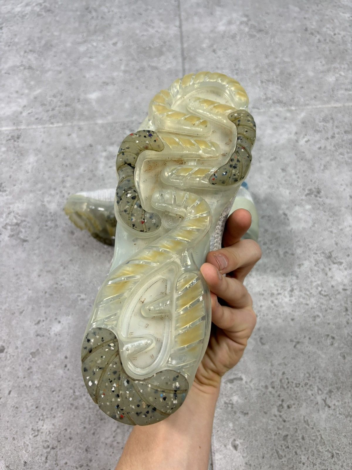 Designer × Nike Wmns Air VaporMax Flyknit Hype Trendy Shoes Streetwear Size US 8 / IT 38 - 6 Thumbnail
