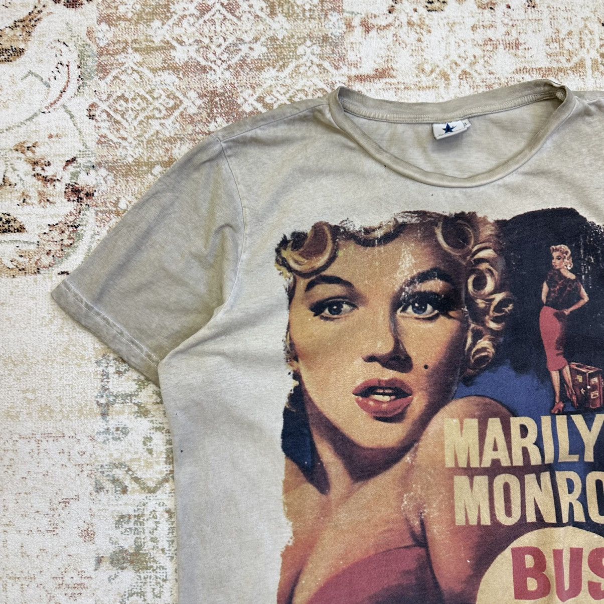 Japanese Brand × Vintage Vintage Marilyn Monroe T-shirts Avenue Of Stars Reprint Size US XL / EU 56 / 4 - 6 Thumbnail