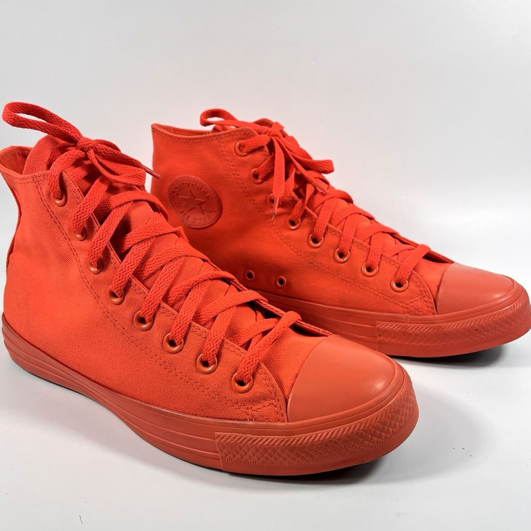 Converse Converse Chuck Taylor CT Hi Unisex 150523F Men’s Size 10 Women’s Size 12 Red Sneaker High Top Athletic All-Star CT Hi Size US 10 / IT 40 - 2 Thumbnail
