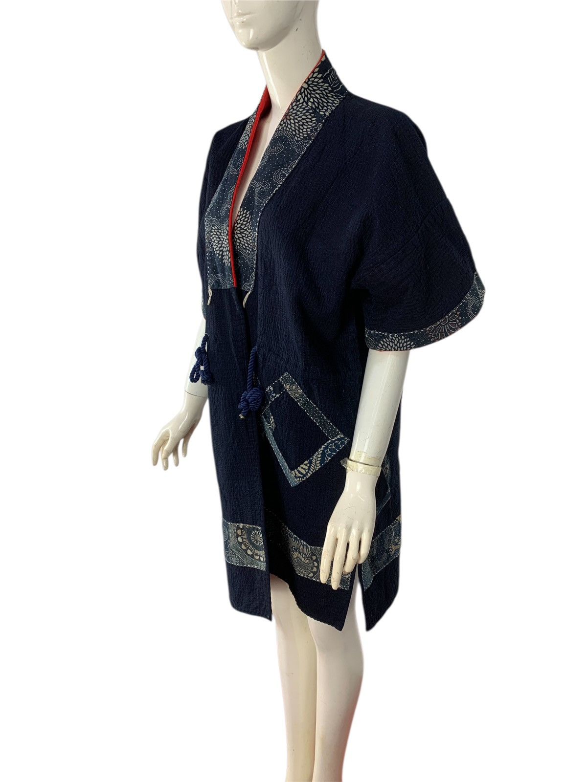 Japanese Brand Sashiko HandMade JapaneseBrand Streetwear art Jacket Kimono Size L / US 10 / IT 46 - 3 Thumbnail