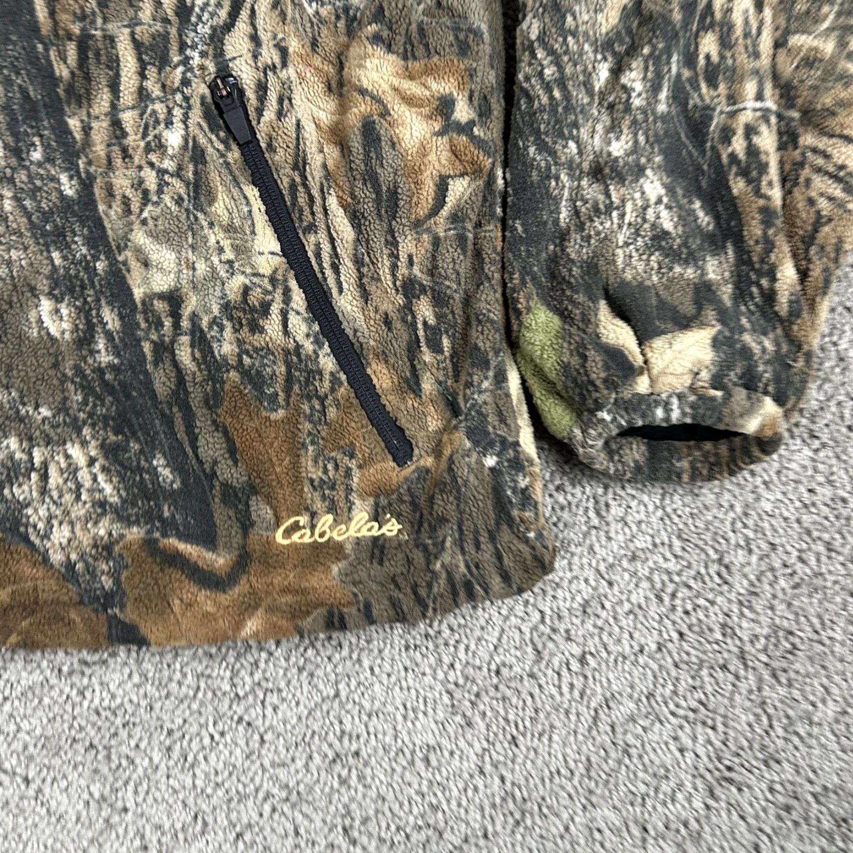 Vintage Cabela's Jacket Mens M Windshear Camouflage 1/4 Zip Lined Windproof Pullover Size US M / EU 48-50 / 2 - 3 Thumbnail