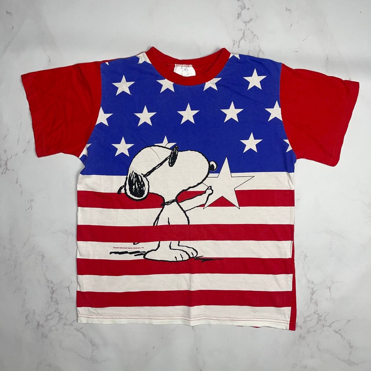Vintage Vintage x band tees Vintage Peanuts USA T-Shirt M Size Size US M / EU 48-50 / 2 - 1 Thumbnail