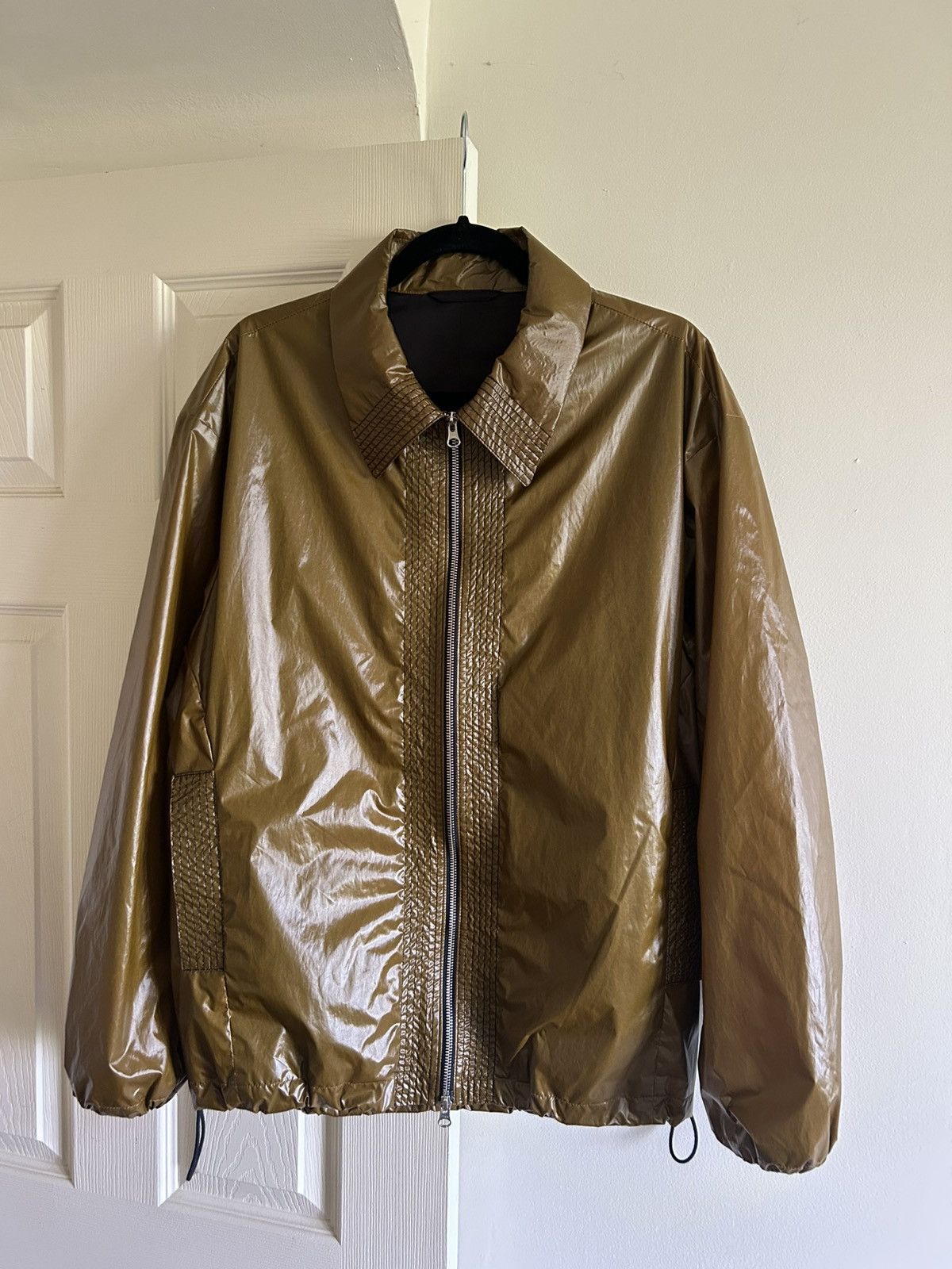 Tres Bien Tres Bien Coated Zip Blouson Jacket Size US M / EU 48-50 / 2 - 1 Thumbnail