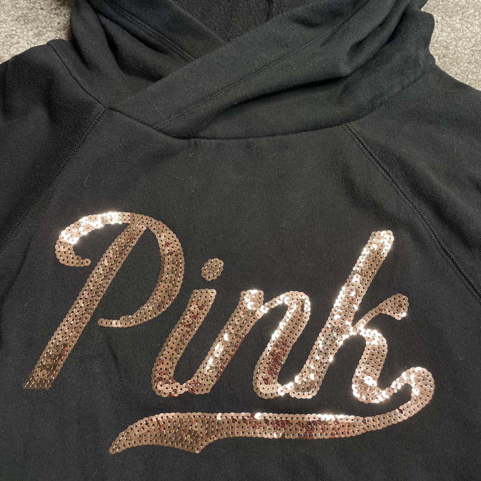 Victoria's Secret VS PINK Sequin Hoodie Size S / US 4 / IT 40 - 2 Thumbnail