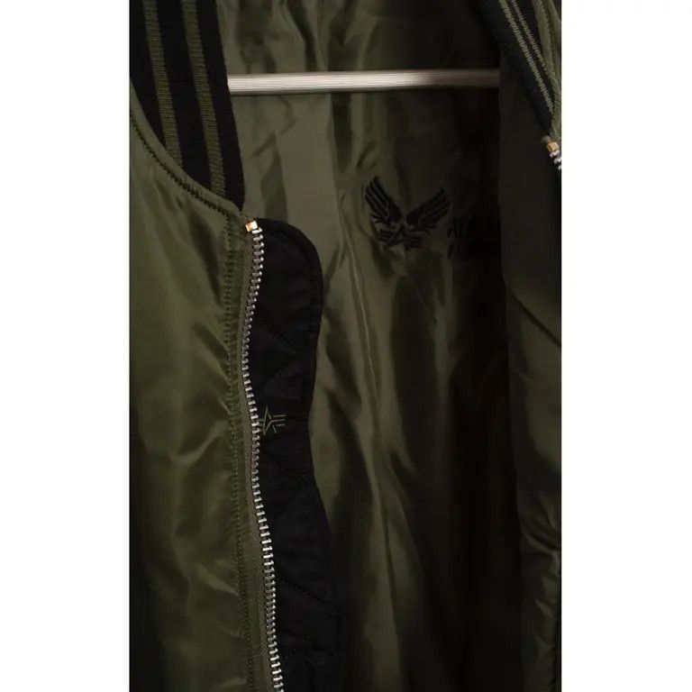 Alpha Industries Alpha Industries MA-1 Varsity Flight Bomber Jacket Size US M / EU 48-50 / 2 - 8 Thumbnail