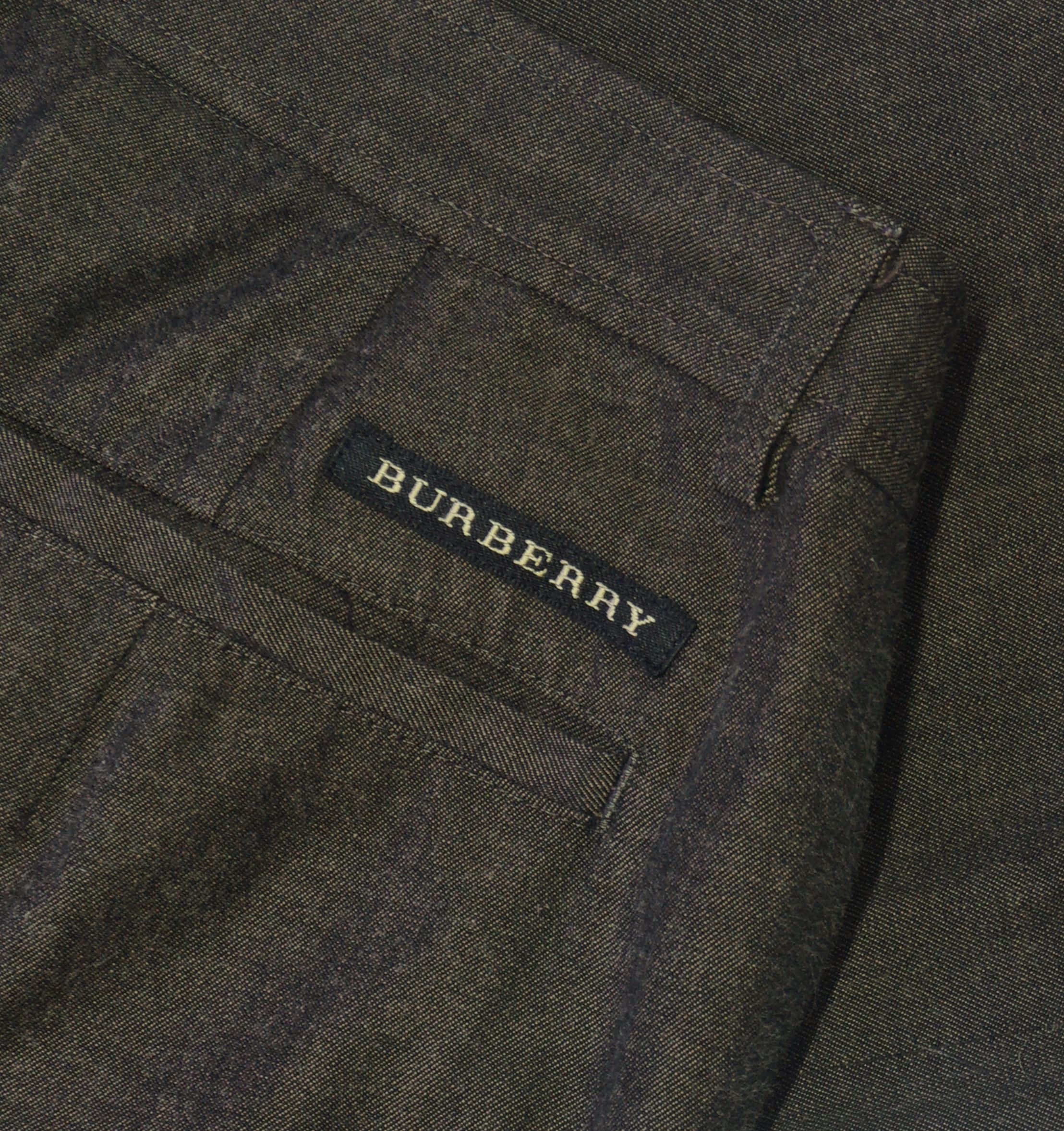 Burberry Burberry Golf Oak Brown Wool Nova Check Wide Leg Pants Size 28" / US 6 / IT 42 - 1 Thumbnail