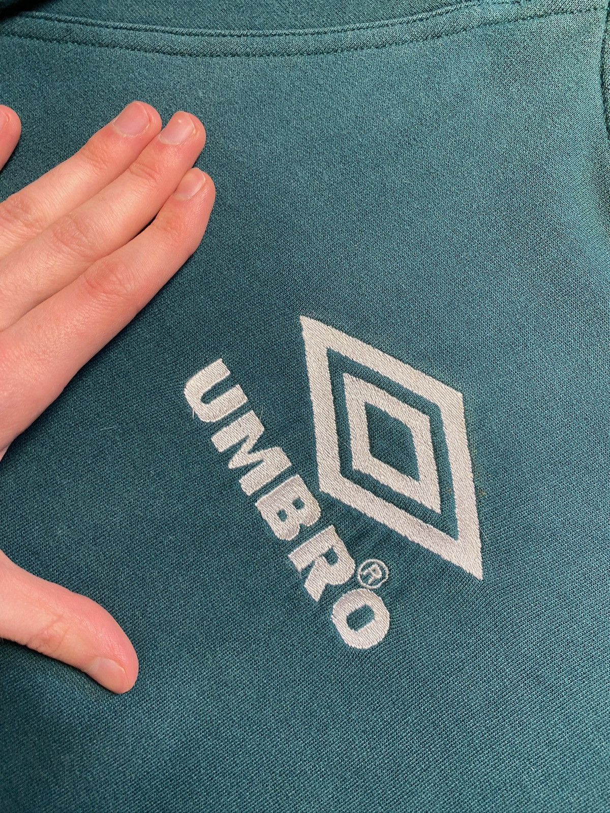 Umbro Vintage Umbro sweat Tee big central logo Umbro pro Size US L / EU 52-54 / 3 - 4 Thumbnail