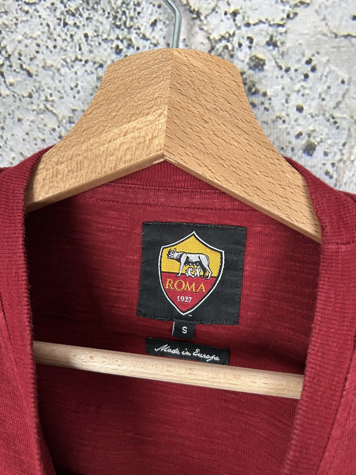 Vintage Vintage AS Roma Retro Soccer Jersey Football Sport Size US S / EU 44-46 / 1 - 4 Thumbnail