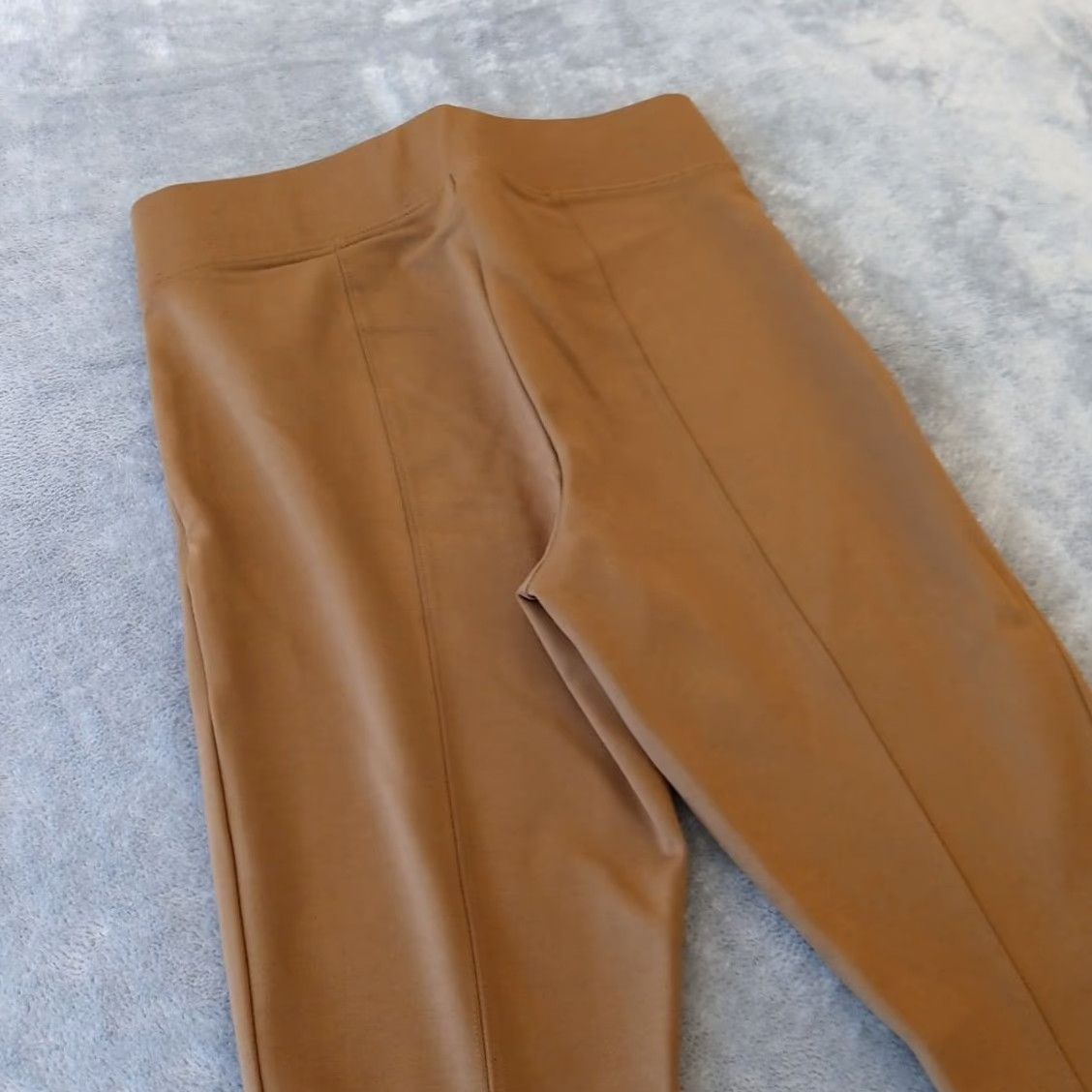 Old Navy Old Navy Stevie Legging Ankle Pants Womens M Tall Brown Pull On Skinny Size 32" / US 10 / IT 46 - 7 Thumbnail