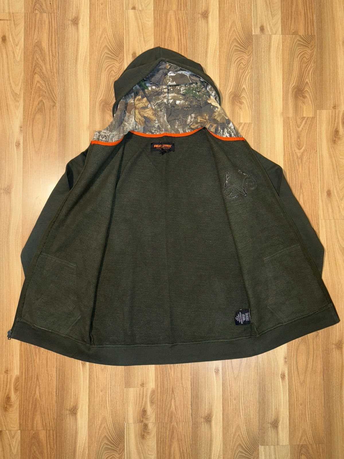 Realtree VTG x Realtree zip up hoodie x hunting logo Size US S / EU 44-46 / 1 - 3 Thumbnail