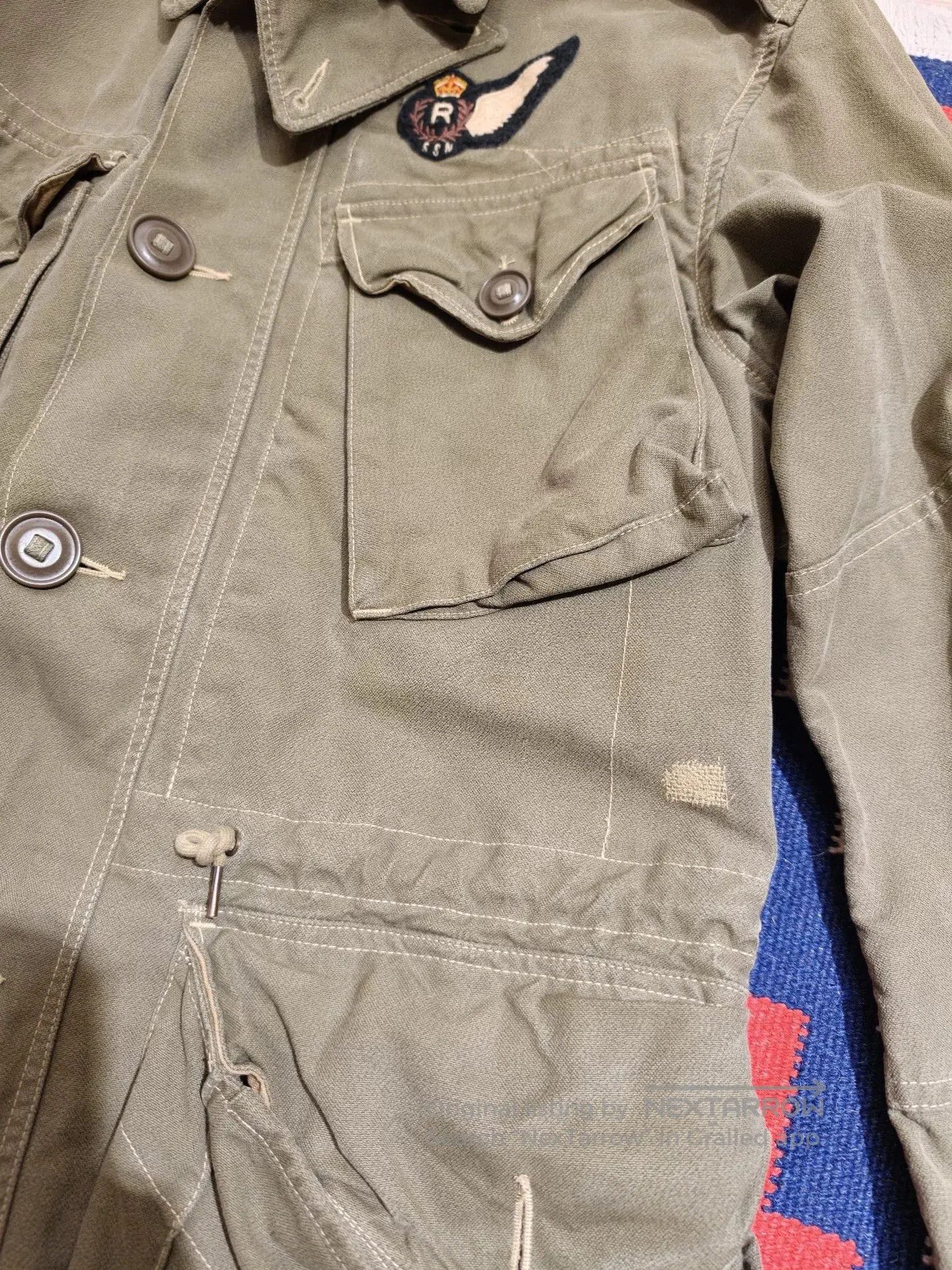RRL Ralph Lauren Ralph Lauren Pepper Salt Combat Jacket. Size US M / EU 48-50 / 2 - 4 Thumbnail