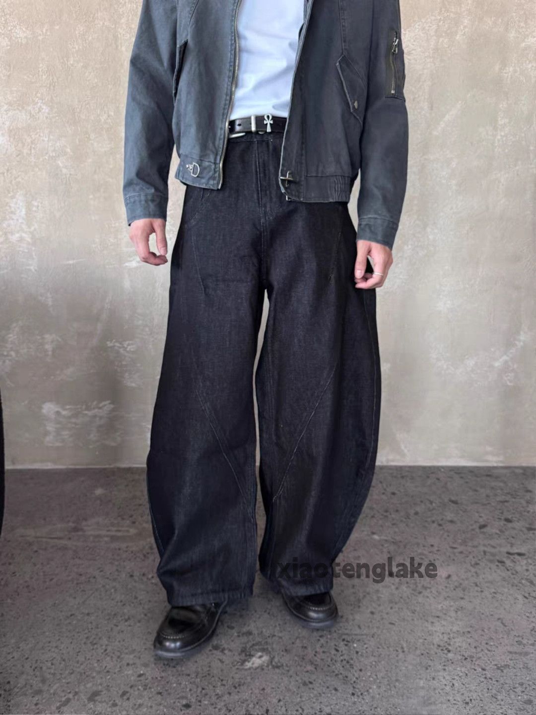 Jean xtl vintage loose baggy wide Leg hiphop y2k jeans Size US 28 / EU 44 - 7 Thumbnail