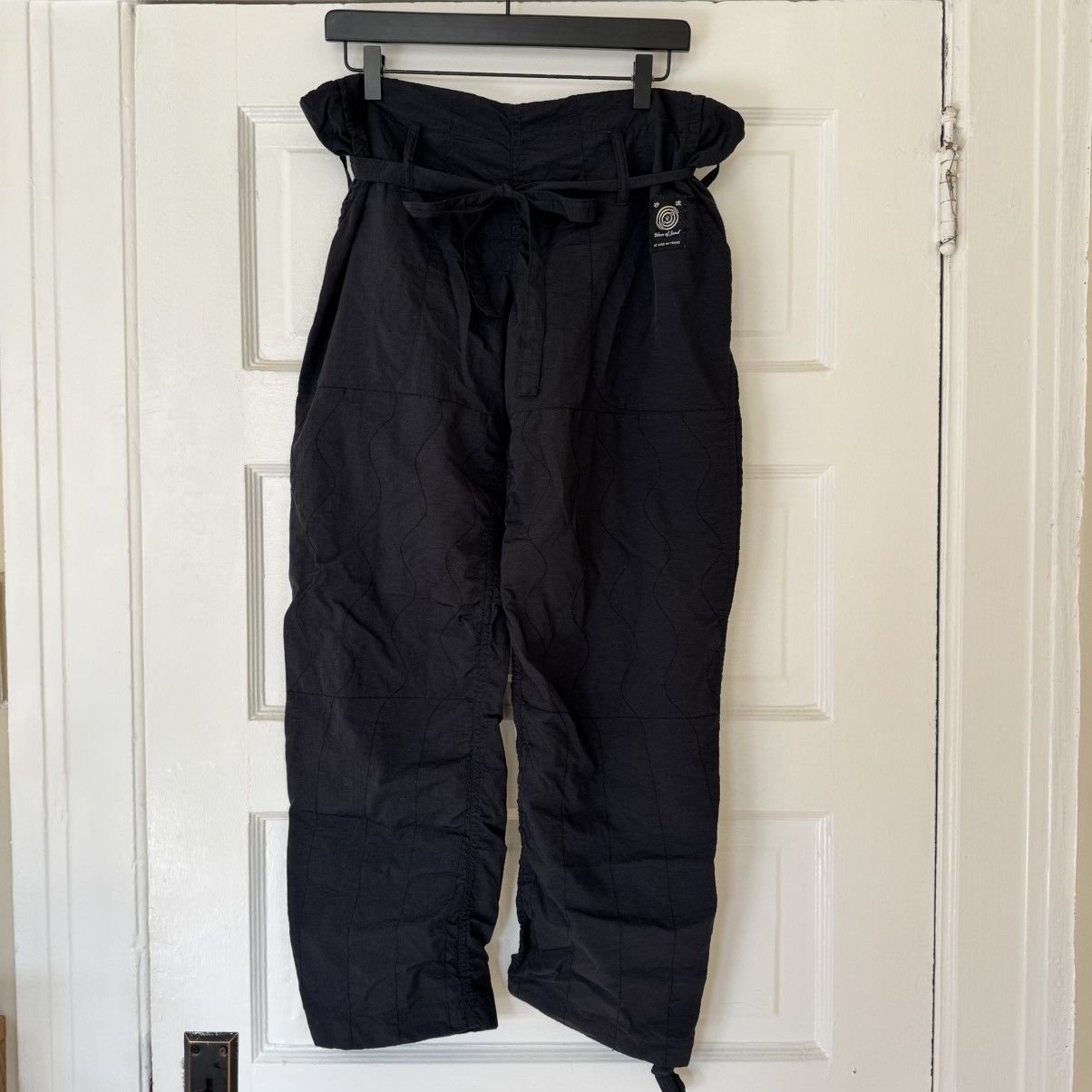 KOZABURO Wave of Sand Bagi Pants Black Nylon Size US 30 / EU 46 - 1 Thumbnail