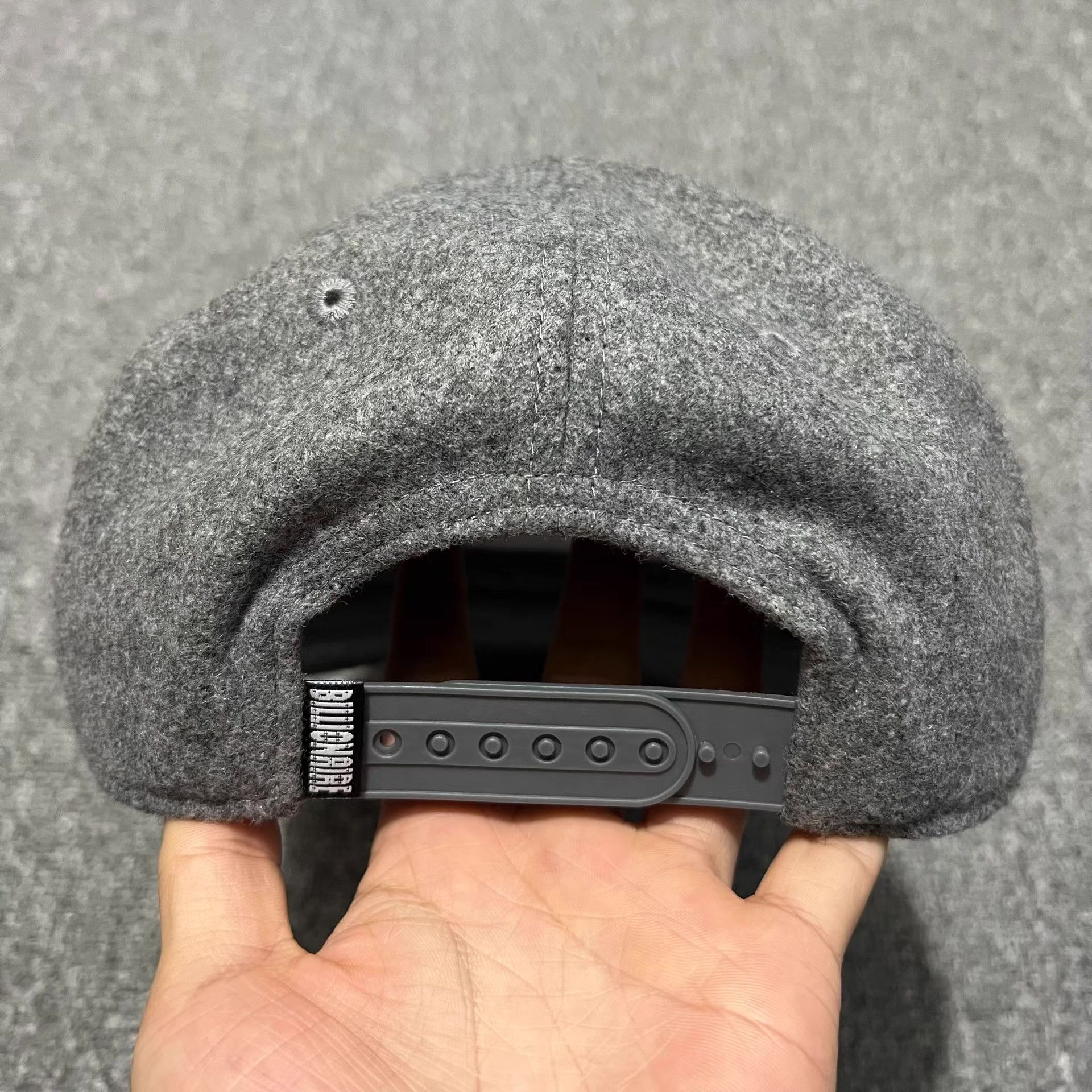 Billionaire Boys Club BBC EU Single-Line Astronaut Wool Blend Baseball Cap Q7 Size ONE SIZE - 6 Thumbnail