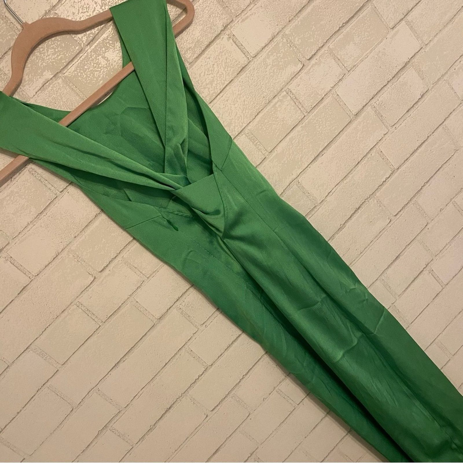 Samsoe Samsoe SAMSOE SAMSOE Garmentory $250 Cillia Green Satin Dress XS Size XS / US 0-2 / IT 36-38 - 6 Thumbnail