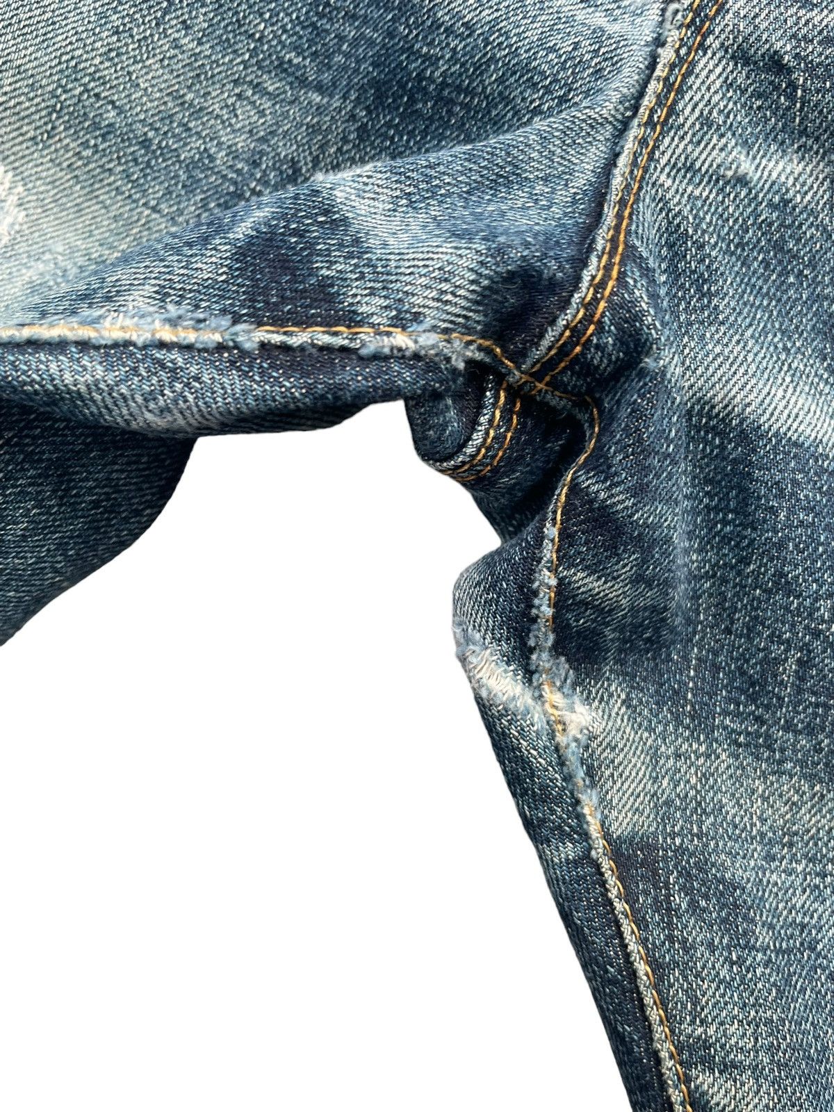 Paul Smith Red Ear Paul Smith Red Ear Faded Distresed Denim Size US 32 / EU 48 - 7 Thumbnail