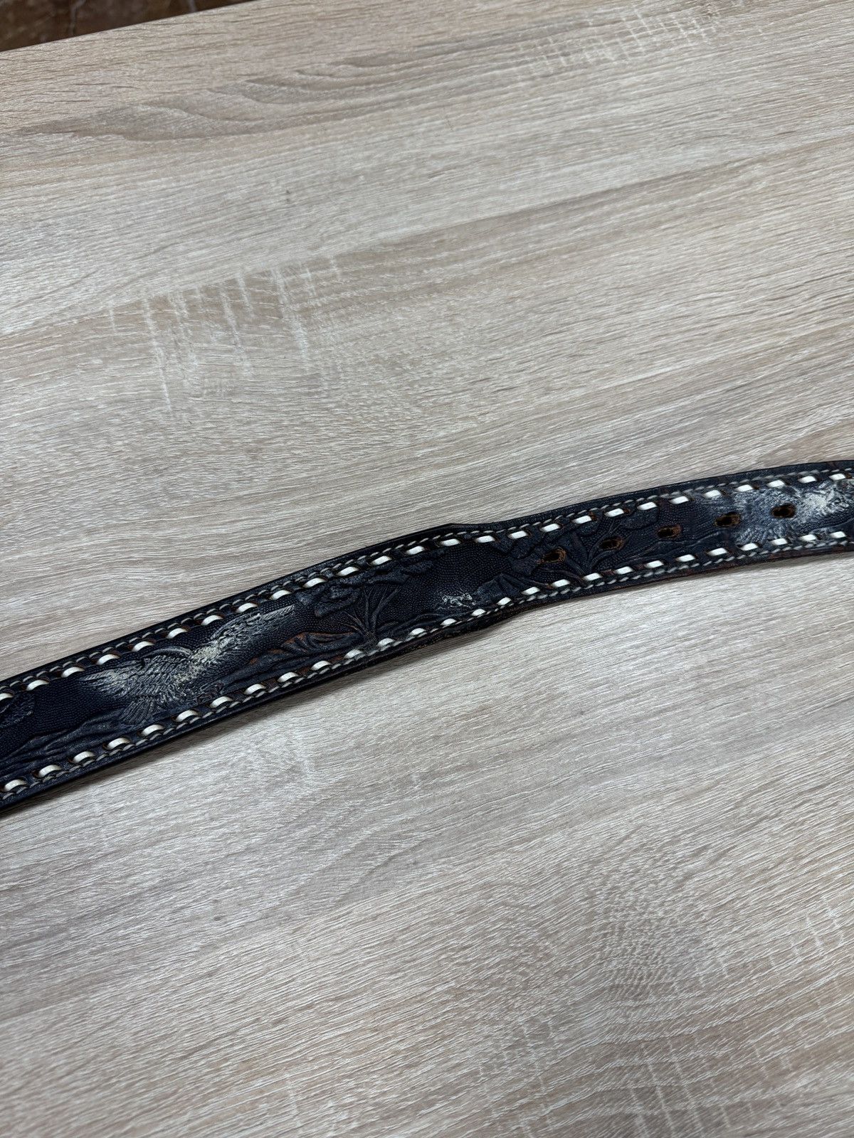 Cowboy Equipment 🇺🇸 Vintage 1978 Cowboy Raintree Belt Western BB Simon Style Size ONE SIZE - 11 Thumbnail