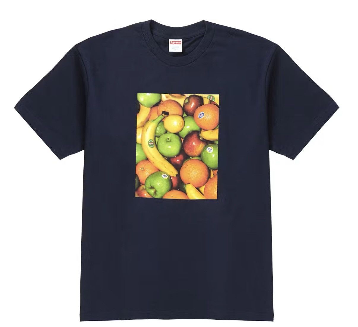 Supreme Supreme Fruits Tee Navy Size US M / EU 48-50 / 2 - 1 Thumbnail
