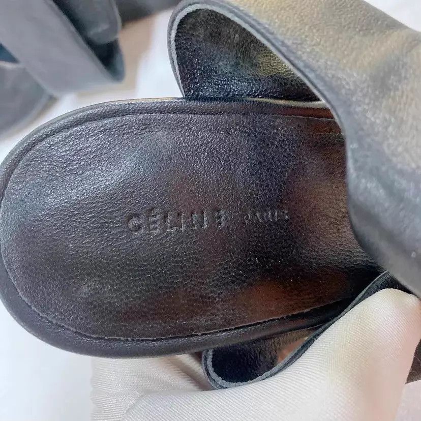 Celine Celine Black 38 EU Heels Pre-Owned Size US 7.5 / IT 37.5 - 5 Thumbnail