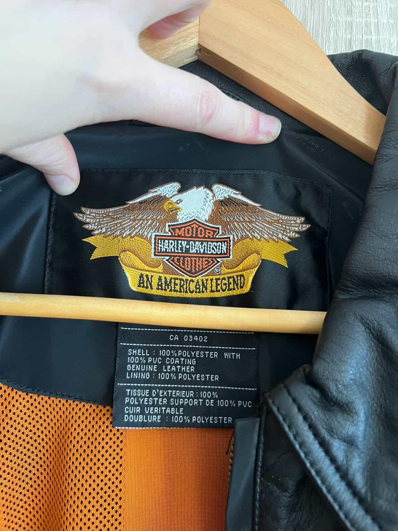 Harley Davidson Harley Davidson Hybrid Jacket Genuine leather with PVC 💥🔥 Size US XL / EU 56 / 4 - 18 Thumbnail