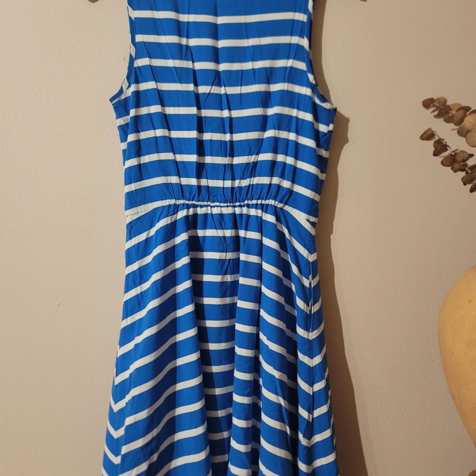 Gap Nautical Gap Striped V-Neck Mini Coastal Clean Sz S Dress Size S / US 4 / IT 40 - 6 Thumbnail