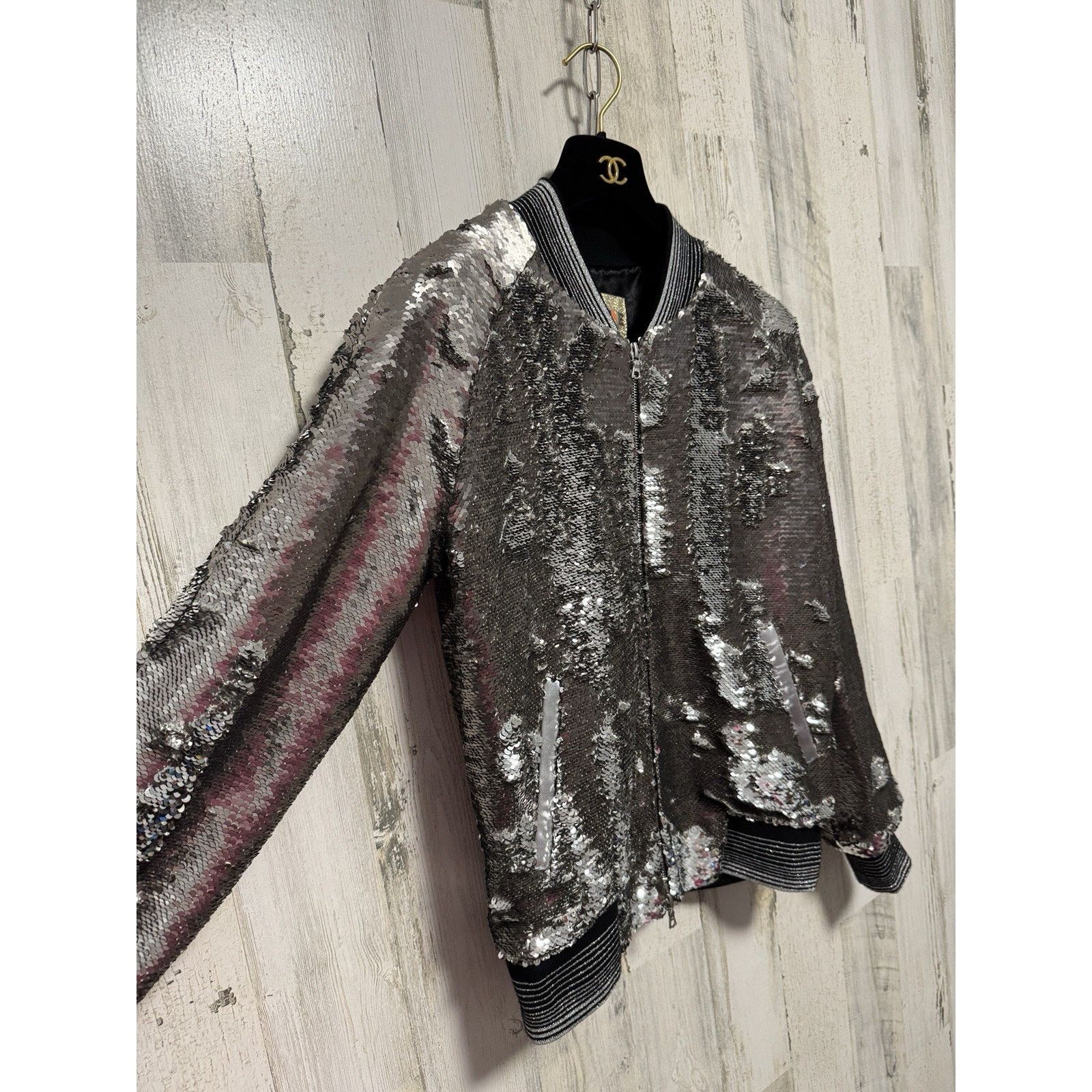 Libertine Libertine Women's Sequin Jacket size M Original Price $3750 Size M / US 6-8 / IT 42-44 - 10 Thumbnail