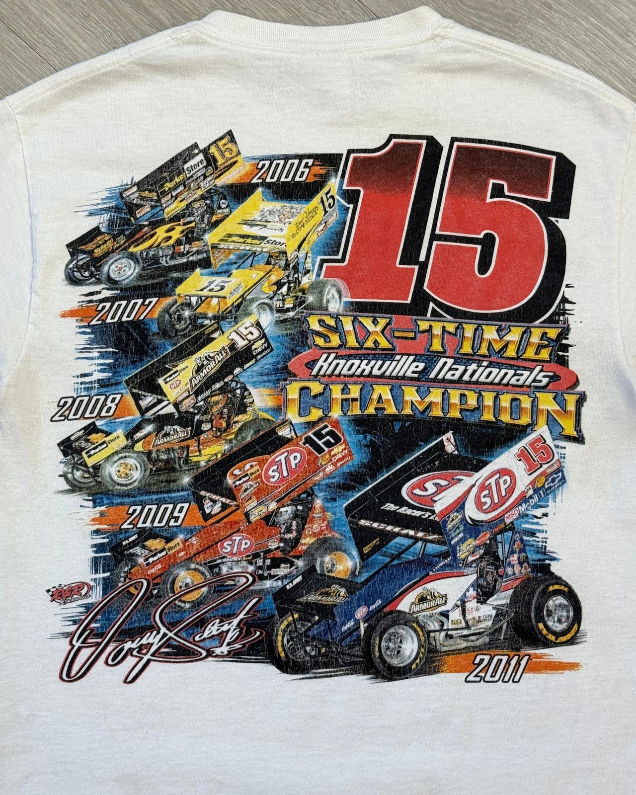 Gildan 2012 Donny Schatz Knoxville Nationals Champion T-Shirt Small Size US S / EU 44-46 / 1 - 4 Thumbnail