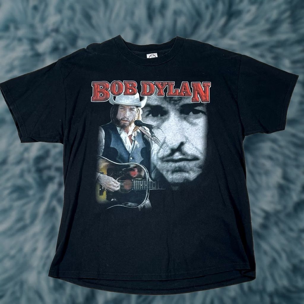 Delta VINTAGE Bob Dylan RAP TEE Merle Haggard Amos Lee Tour Shirt XL Men Black T-Shirt 2005 Bestseller Size US XL / EU 56 / 4 - 1 Thumbnail