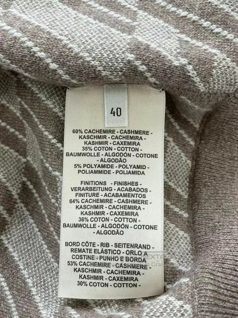 Hermes Hermes Double-faced cashmere sweater Size S / US 4 / IT 40 - 4 Thumbnail