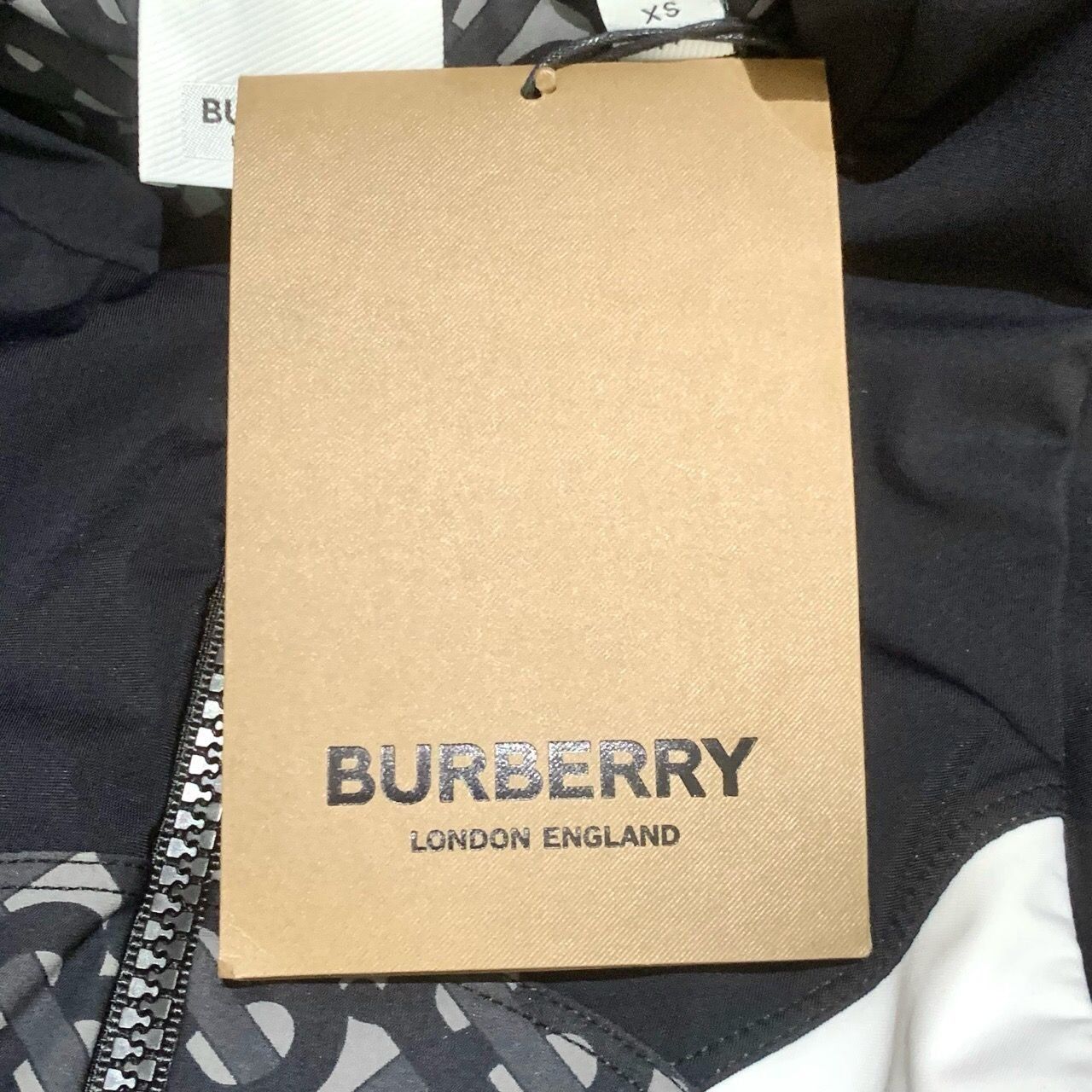 Burberry [Burberry] TB Monogram Zip Vest XS Charcoal Size XS / US 0-2 / IT 36-38 - 4 Thumbnail