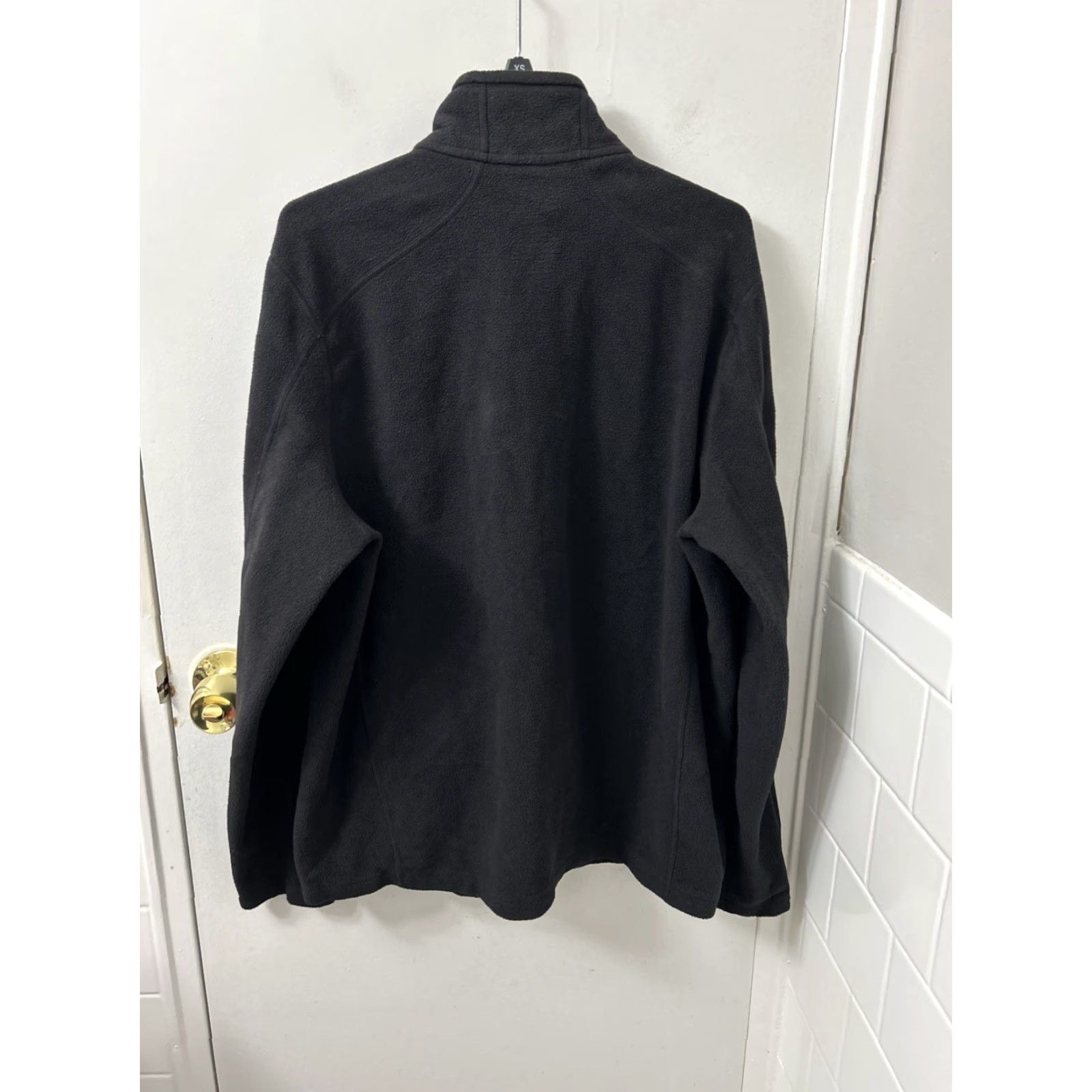 Vintage LL Bean Trail Fleece Jacket Mens Large Black Full Zip Stand-Up Collar Breathable Wind-Resistant 505090 Size US L / EU 52-54 / 3 - 7 Thumbnail