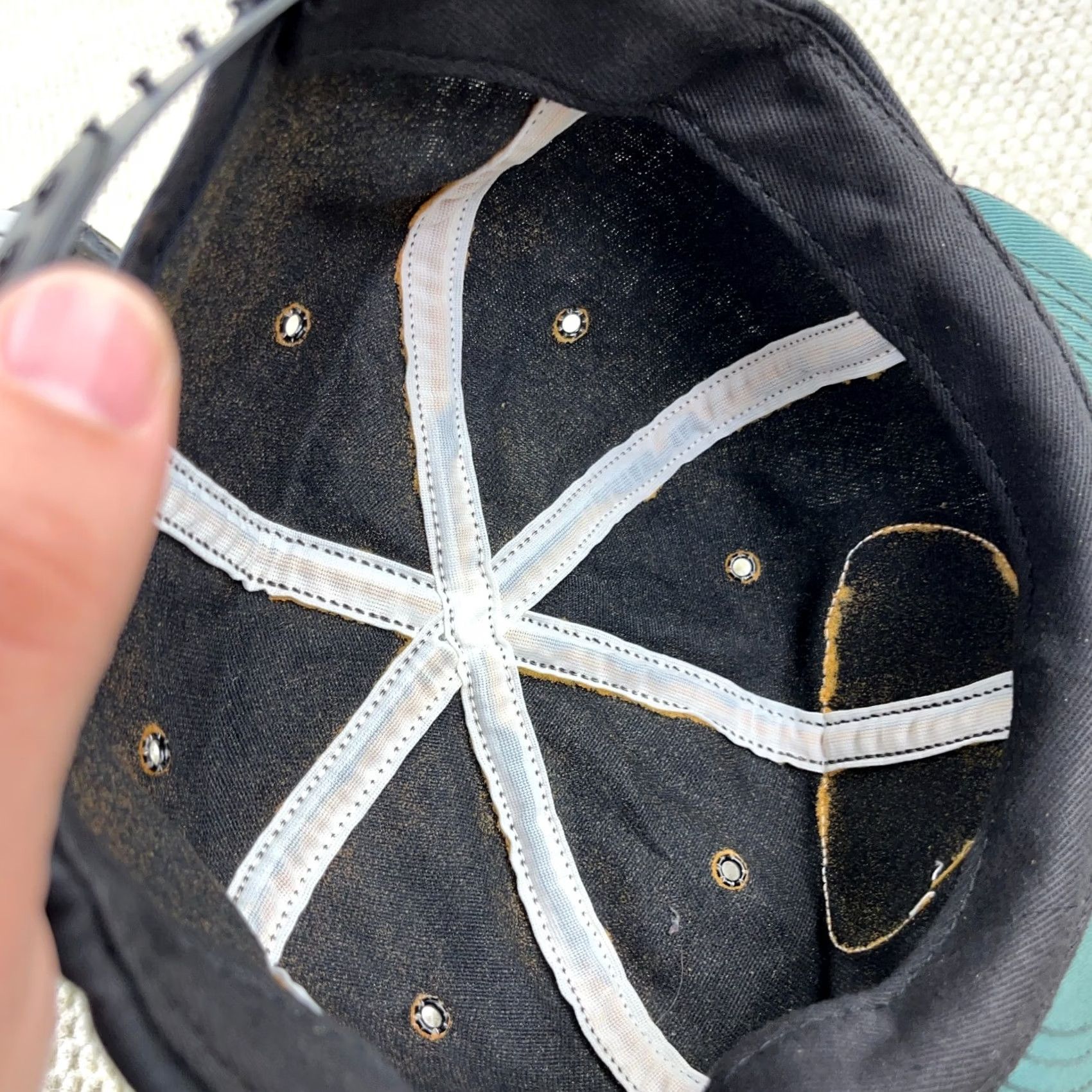 Vintage VINTAGE Norfolk Western Trucker Hat Cap N&W Railroad Railway 80s Made USA Patch Black Men One Size Size ONE SIZE - 6 Thumbnail