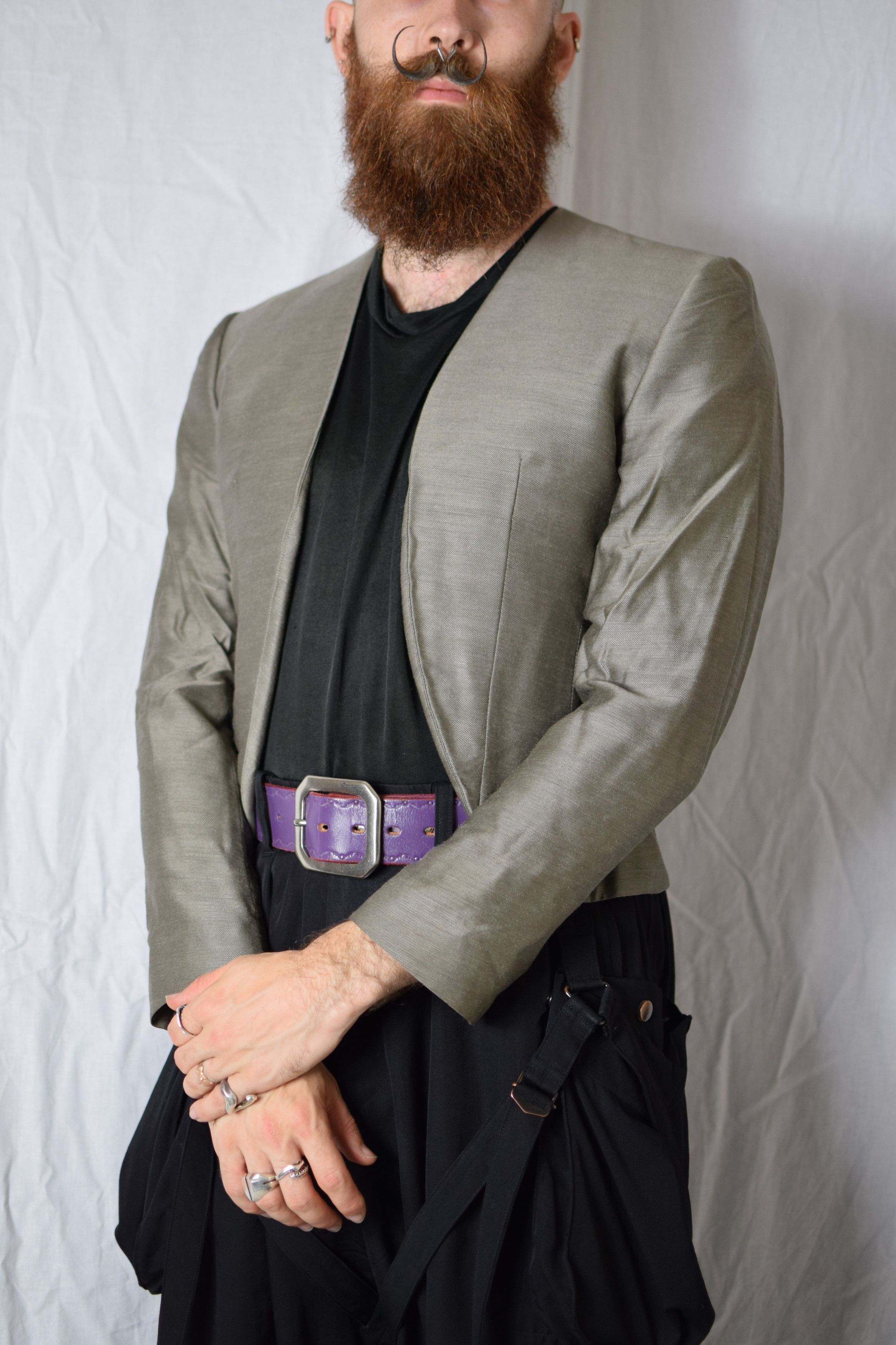 Julius Julius SS06 Cropped Blazer Size 50R - 4 Thumbnail