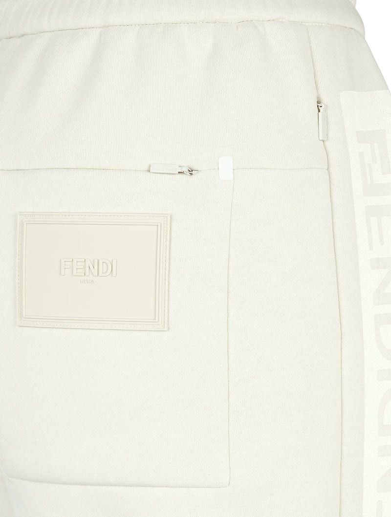 Fendi o1w1db10725 FAB345 Trousers in White Size 28" / US 6 / IT 42 - 3 Thumbnail