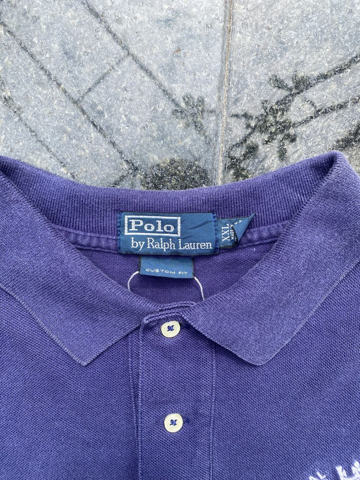 Polo Ralph Lauren × Vintage 90’s POLO RL CASUAL RARE BIG LOGO Y2K RETRO POLO TEE TSHIRT Size US XXL / EU 58 / 5 - 4 Thumbnail