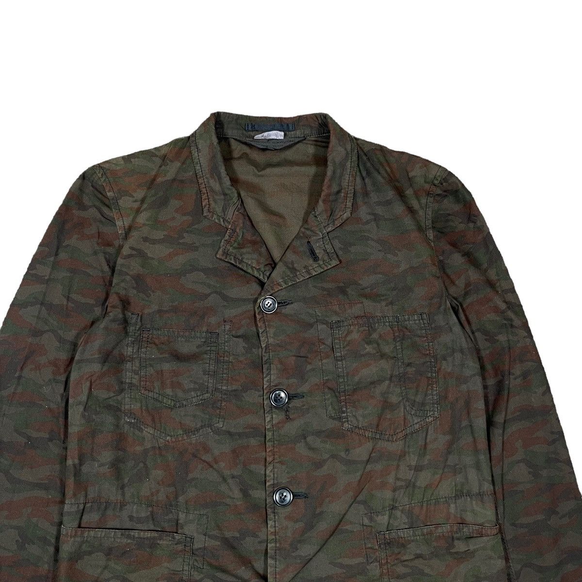 Comme des Garcons × Comme des Garcons Homme Plus × Junya Watanabe Comme Des Garcons FW08 Camouflage Utility Jacket Size US S / EU 44-46 / 1 - 5 Thumbnail