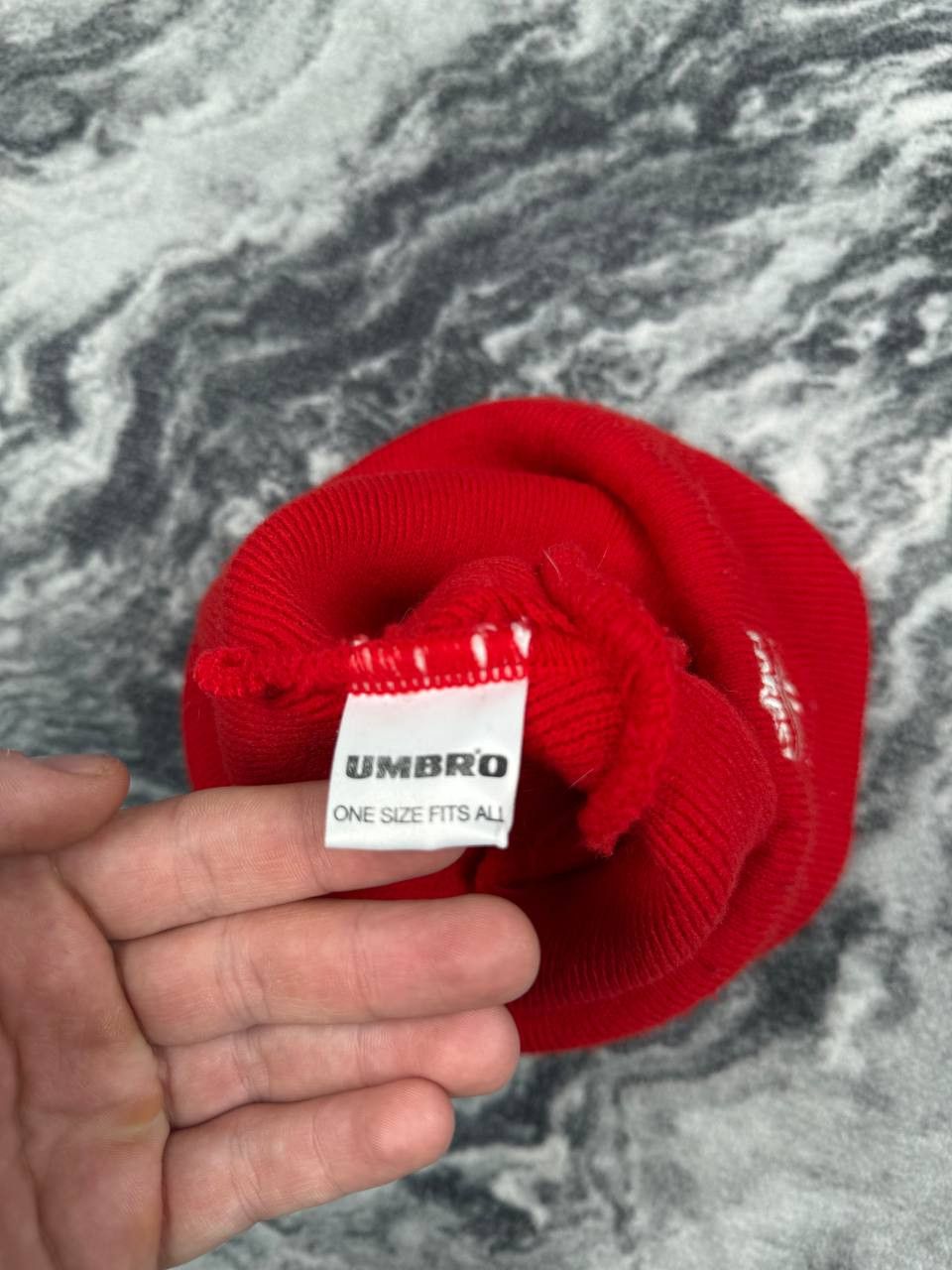 Umbro Vintage Umbro Nottingham Fores Beanie Hat 90s Men Size ONE SIZE - 6 Thumbnail