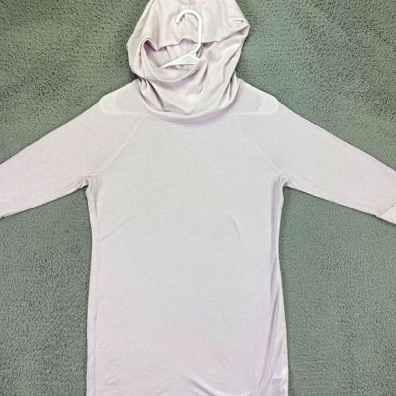 Athleta Athleta Hoodie Womens Medium Purple Pullover Lightweight Sweatshirt Size M / US 6-8 / IT 42-44 - 2 Thumbnail