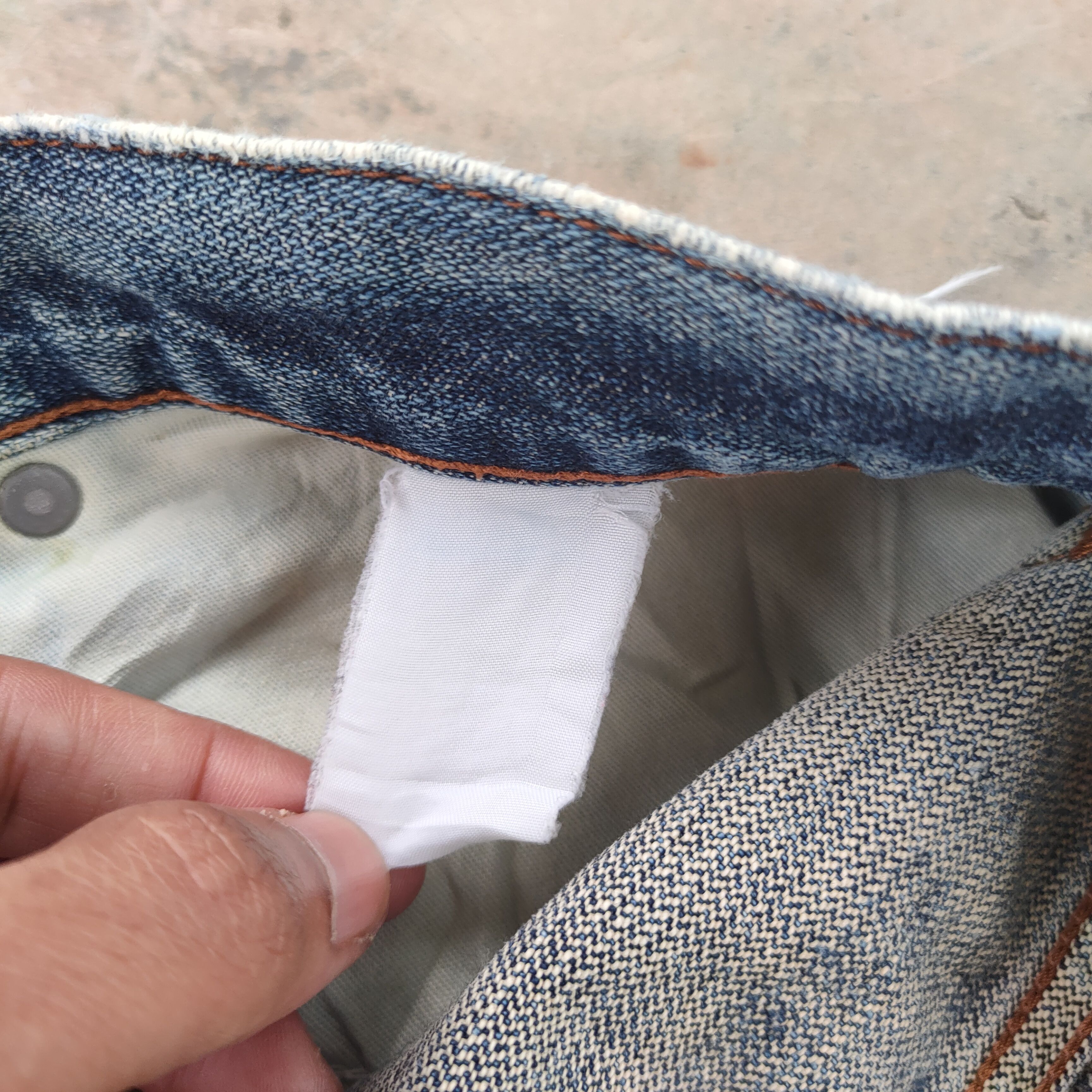 Wrangler VINTAGE WRANGLER FADED RIPPED JEANS DENIM PANTS Size US 32 / EU 48 - 14 Thumbnail
