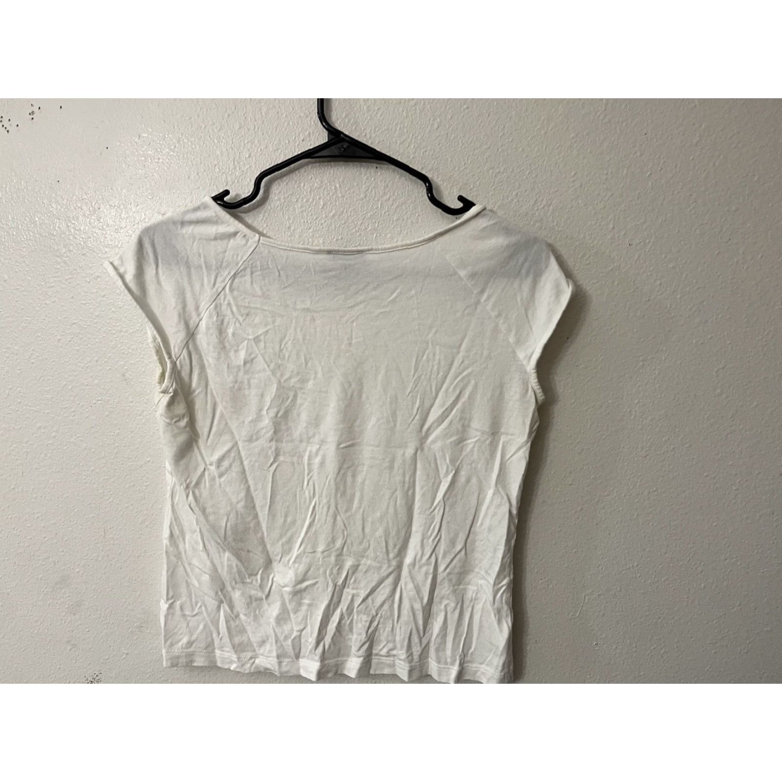 Talbots Talbots Shirt Women Small White Cotton Basic Tee Casual Top Womens Size S / US 4 / IT 40 - 2 Thumbnail